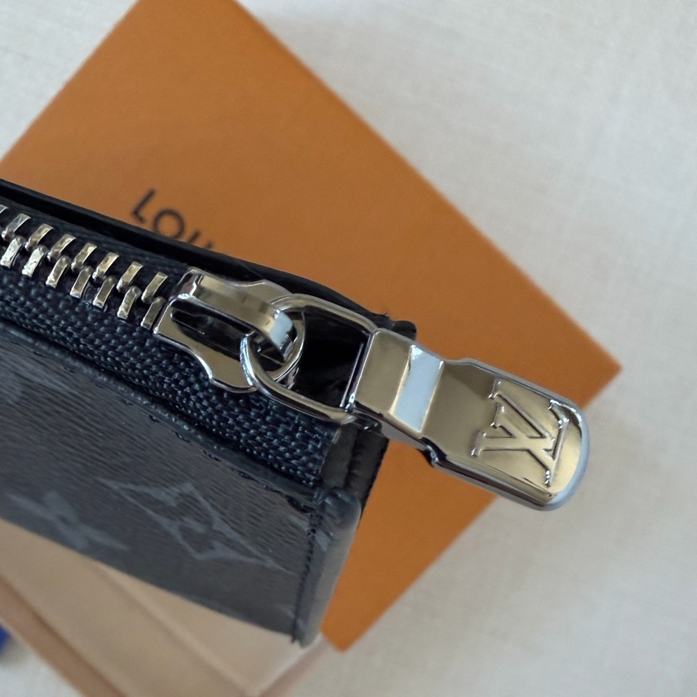 Louis Vuitton Monogram Eclipse Compact Coin Card … - image 9